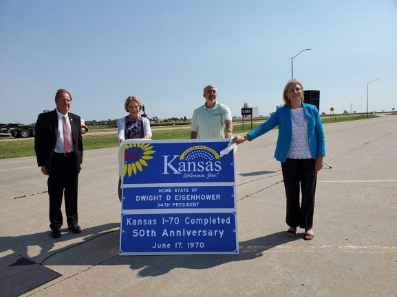 Kansas I-70 Sign 