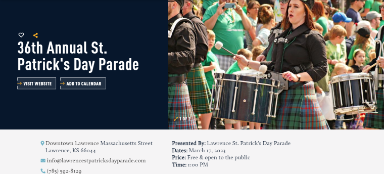 St Patrick Day Events 